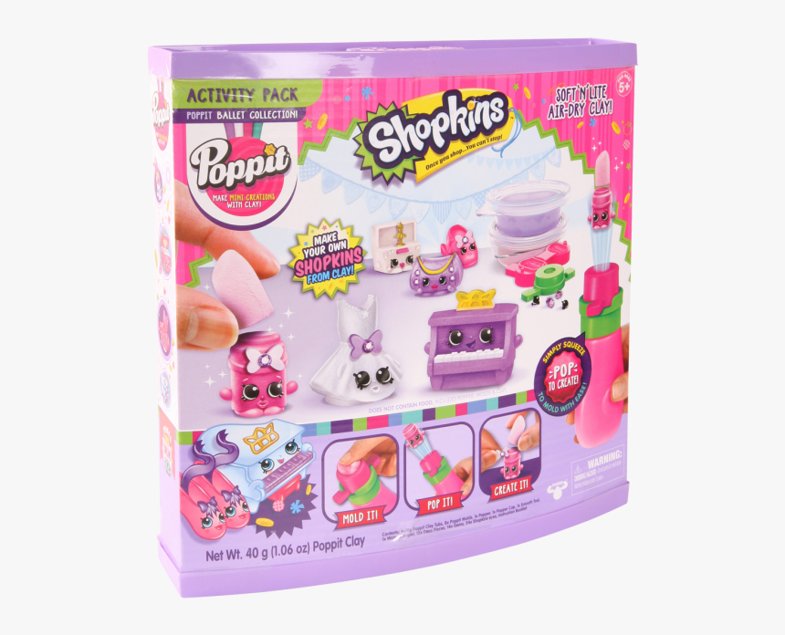 Poppit Shopkins Activity Pack, HD Png Download