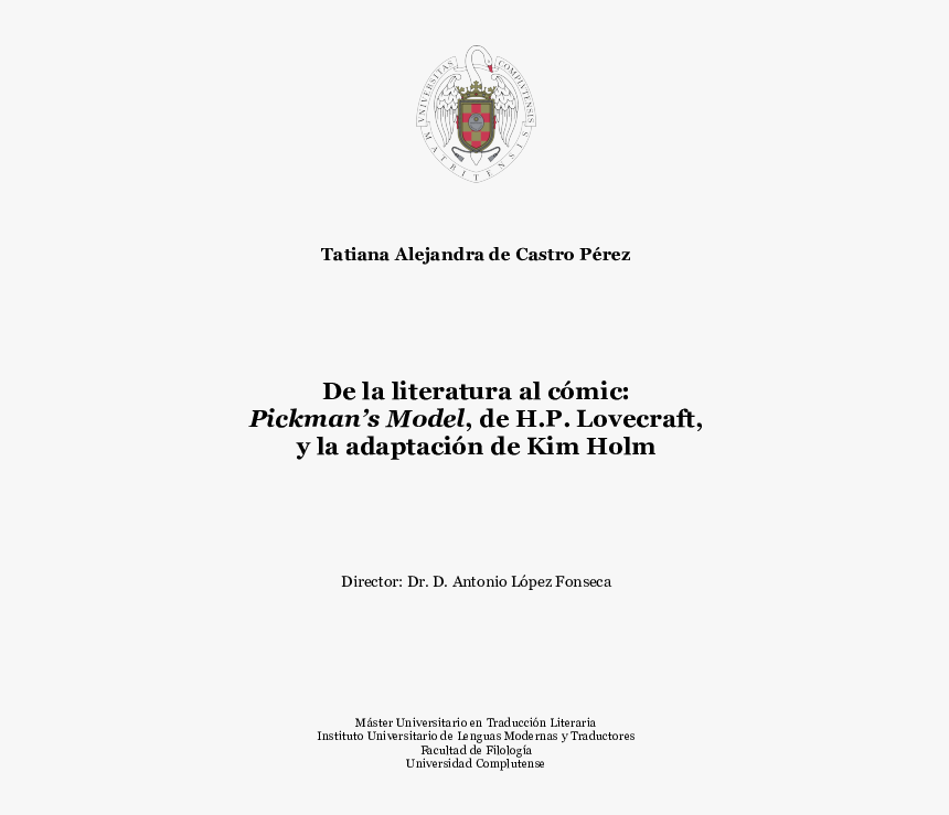 Complutense University Of Madrid, HD Png Download