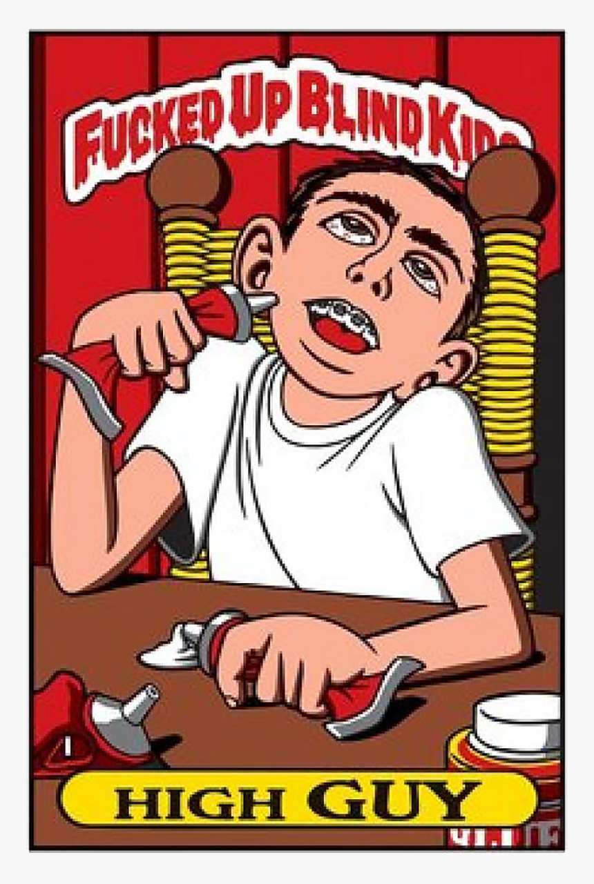 Fucked Up Blind Kids Skate, HD Png Download