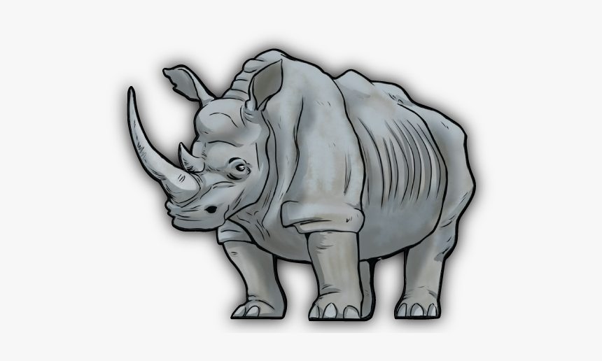 Aktokens 51500 Rhino Vtt[2x2], HD Png Download
