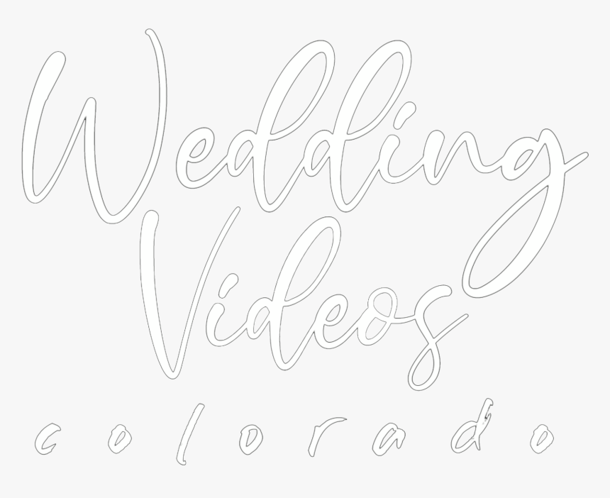 Wedding Videos Colorado - Calligraphy, HD Png Download