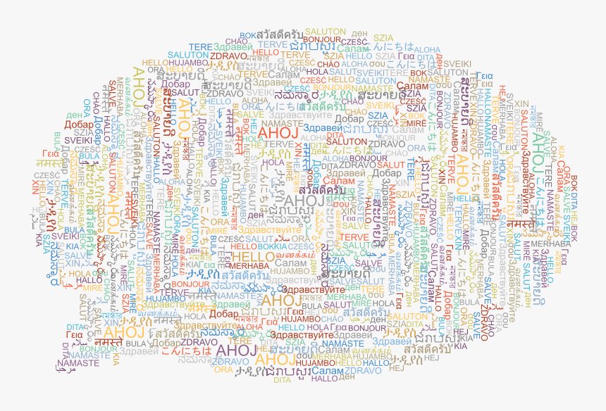 International Hello Speech Bubble - Power Of Knowing A Language, HD Png Download