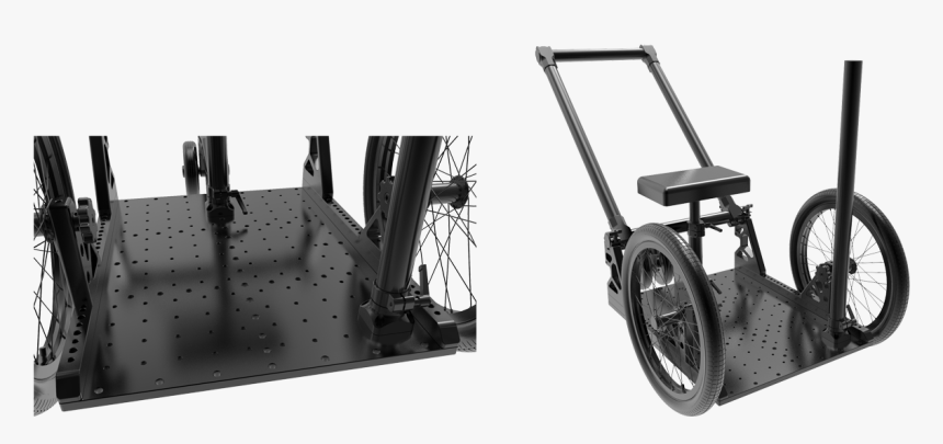 Raptor Rickshaw Universal Cheese Plate - Wheelchair, HD Png Download