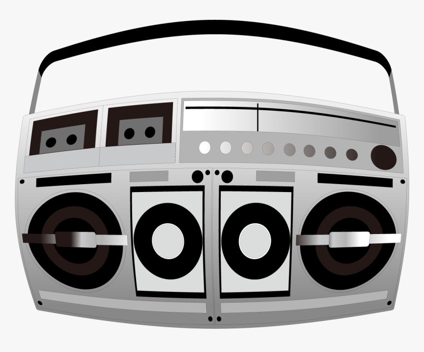 Sound Box Musical Instrument Tape Recorder - Tape Recorder Vector Png, Transparent Png