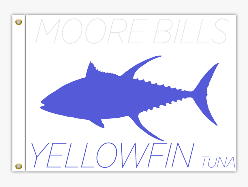 Yellowfin Tuna Silhouette, HD Png Download