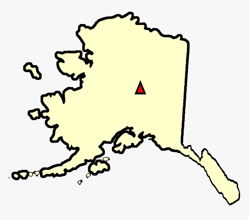State Map Location For Ak Fairbanks - Us Cultural Regions Map, HD Png Download