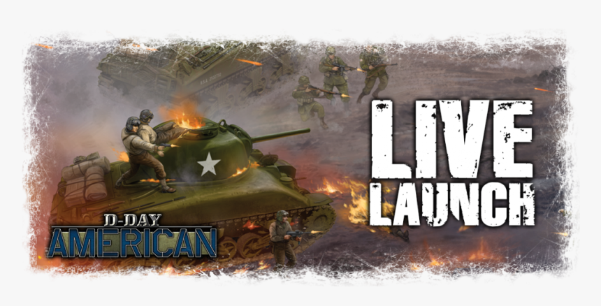 D Day American Flames Of War, HD Png Download