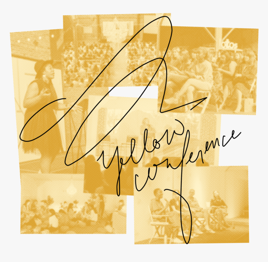 Yellow Conf Image - Calligraphy, HD Png Download