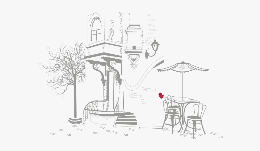 Plaza Athenee Hotel Nyc - Sketch, HD Png Download