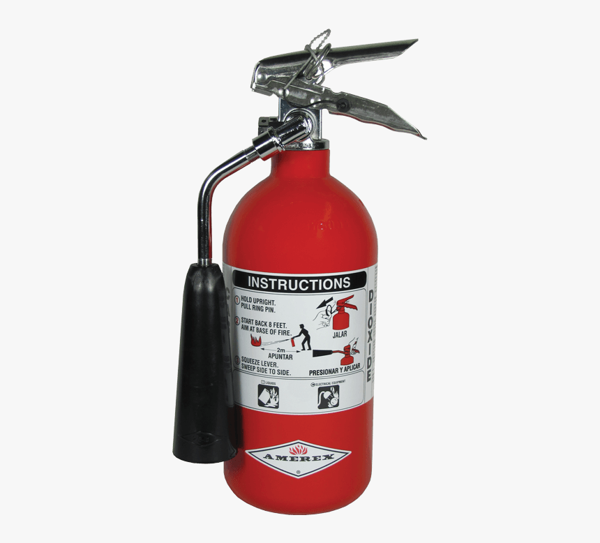 Co2 W/wall Hanger - 2.5 Lb Co2 Fire Extinguisher, HD Png Download