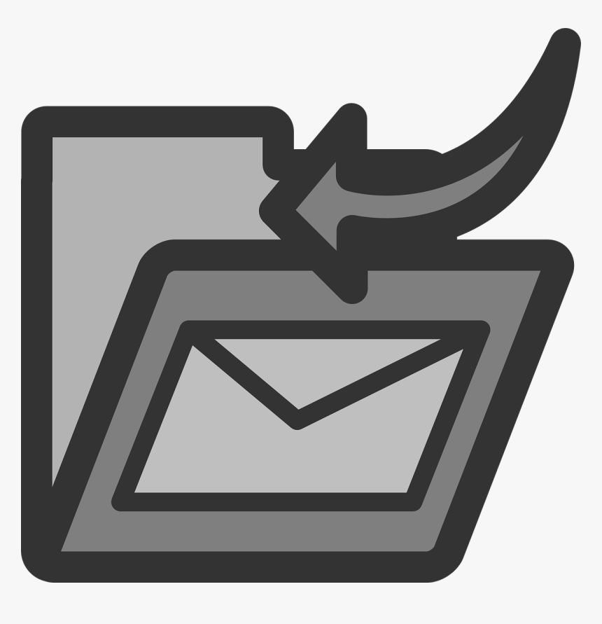 Folder Directory Email Free Photo - Icon Surat Masuk Png, Transparent Png