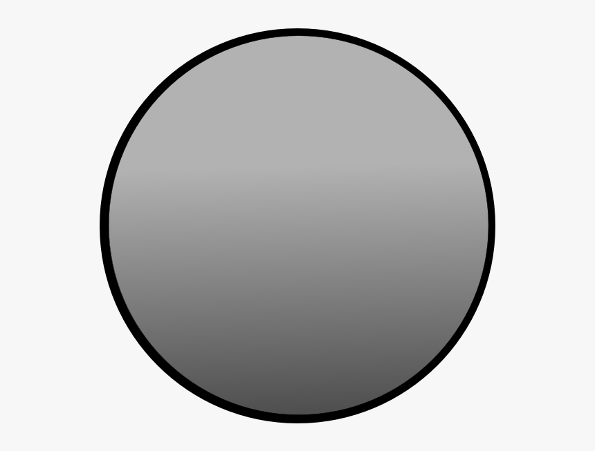 Gray Button Clipart Clip Art Free Download Gray Button - Circle, HD Png Download