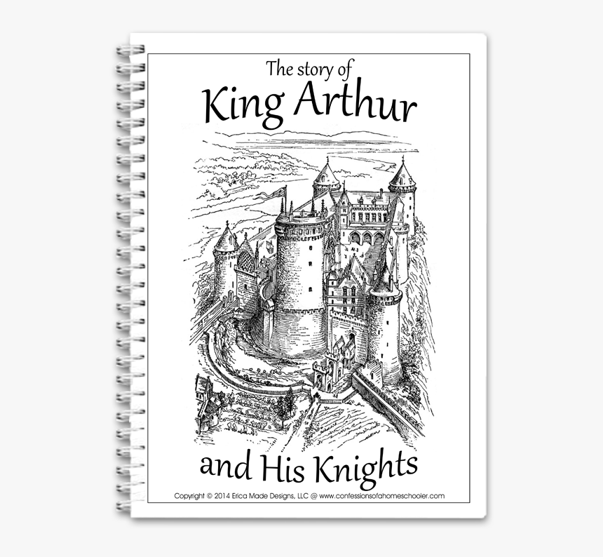 Knights And Castle Colouring Pages, HD Png Download