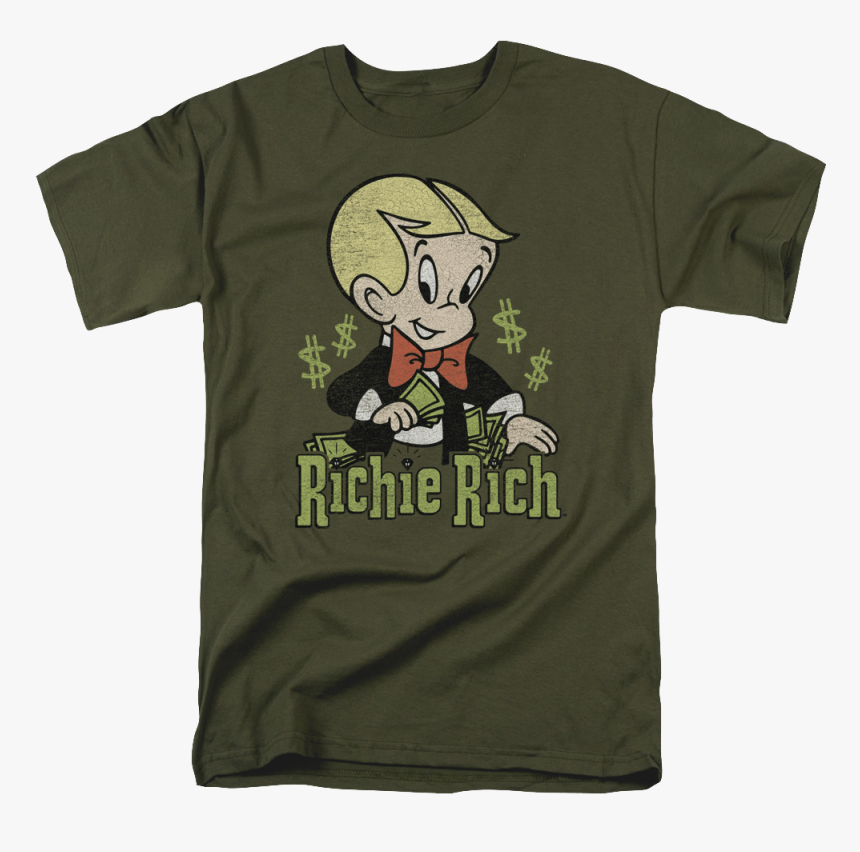Richie Rich T-shirt - Richie Rich Logo, HD Png Download