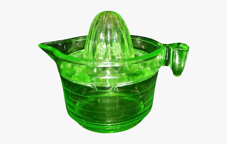 Uranium Glass Juicer With Base, HD Png Download