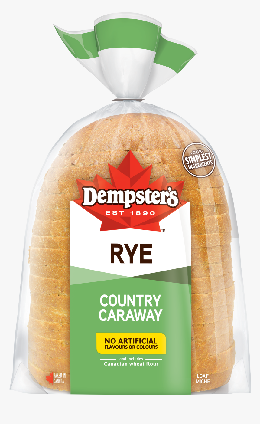 Dempster S® Country Caraway Rye - Whole Wheat Bread, HD Png Download