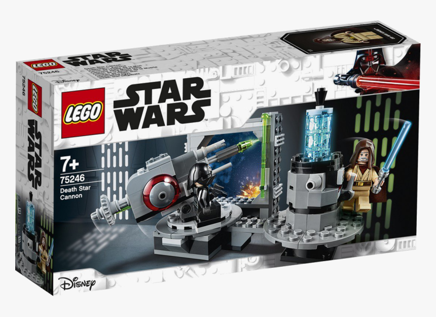 75246 Death Star Cannon - Lego Star Wars Death Star Cannon, HD Png Download