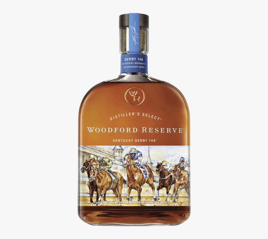 Woodford Reserve Derby Bottle - Whisky Bourbon Woodford Reserve, HD Png Download