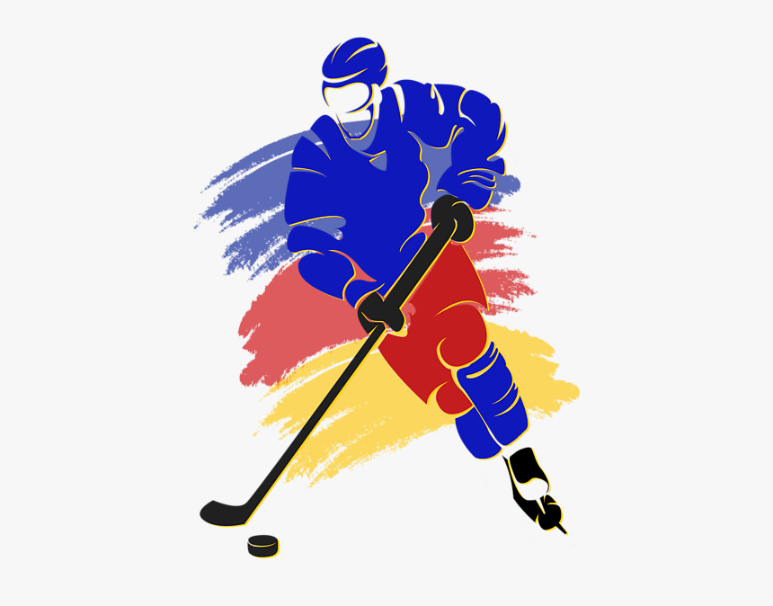 Silhouette Hockey Images Free Download, HD Png Download