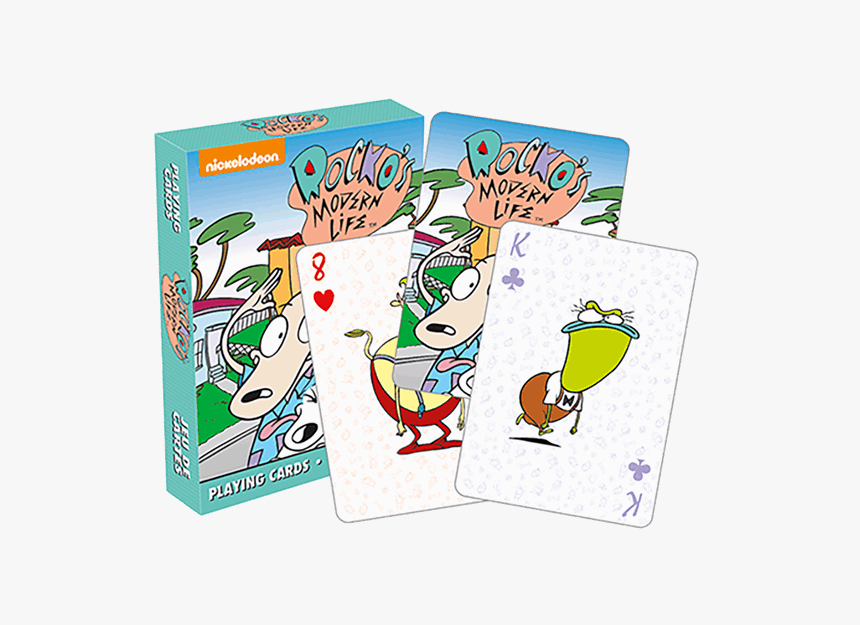 Game Of Life Cards Png - Rocko's Modern Life, Transparent Png