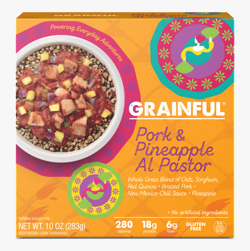 Grainful Target 3d Mockup V1 Pork Pinapple Al Pastor - Al Pastor, HD Png Download