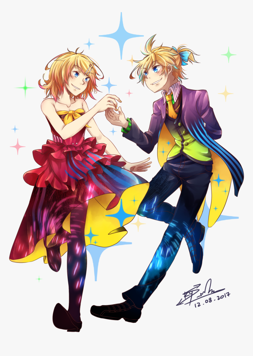 “happy 10th Anniversary Rin & Len 
this Was My Piece - Villains & Heroes Side V, HD Png Download