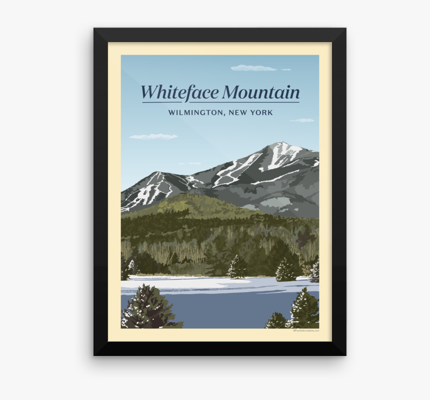 Vintage Poster - Whiteface Mountain Poster, HD Png Download