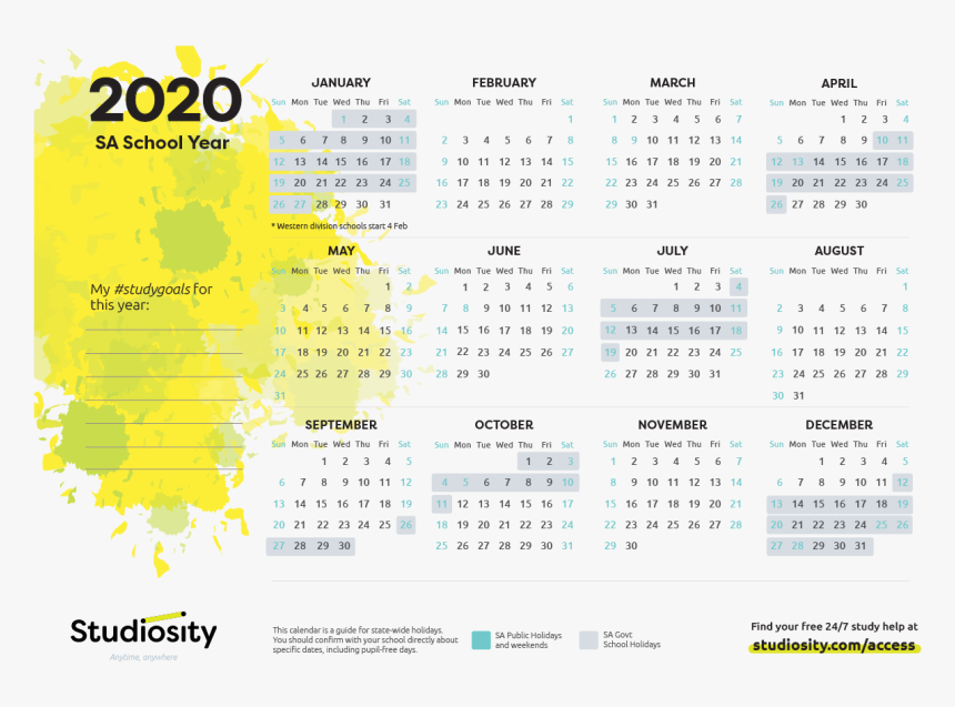 Nsw School Holidays 2020, HD Png Download