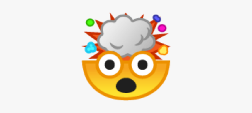 #emojis #caras #sorpresa #explocion - Cartoon, HD Png Download