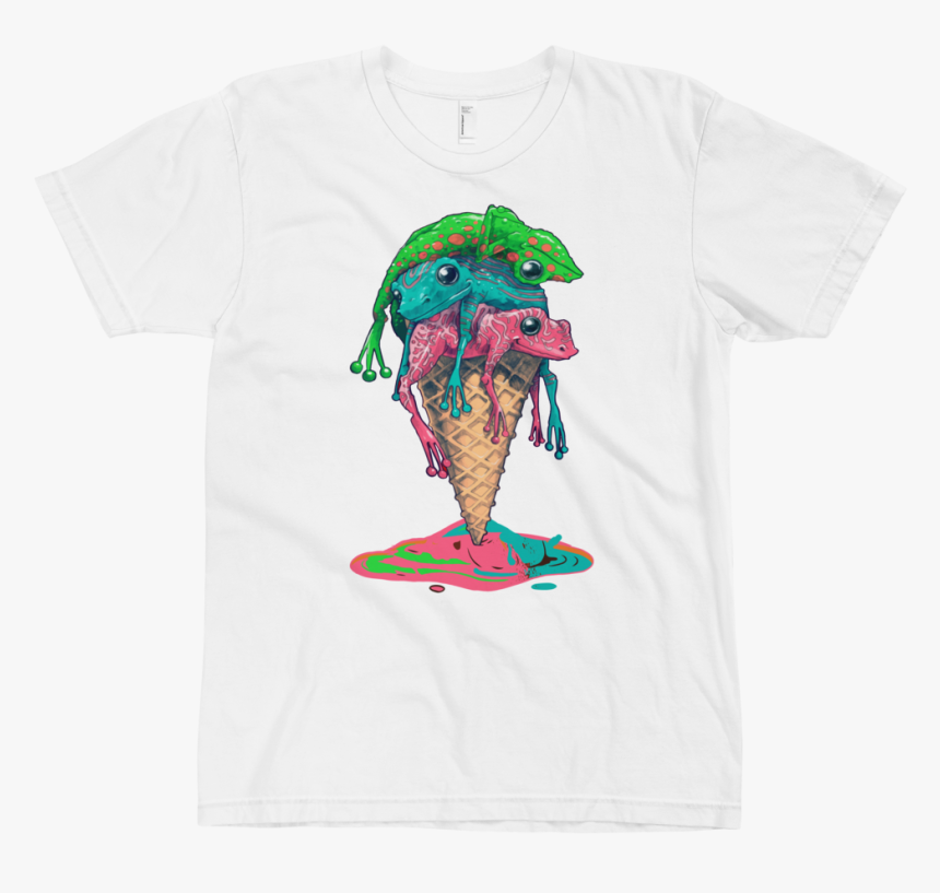 Frog Ice Cream Shirt, HD Png Download