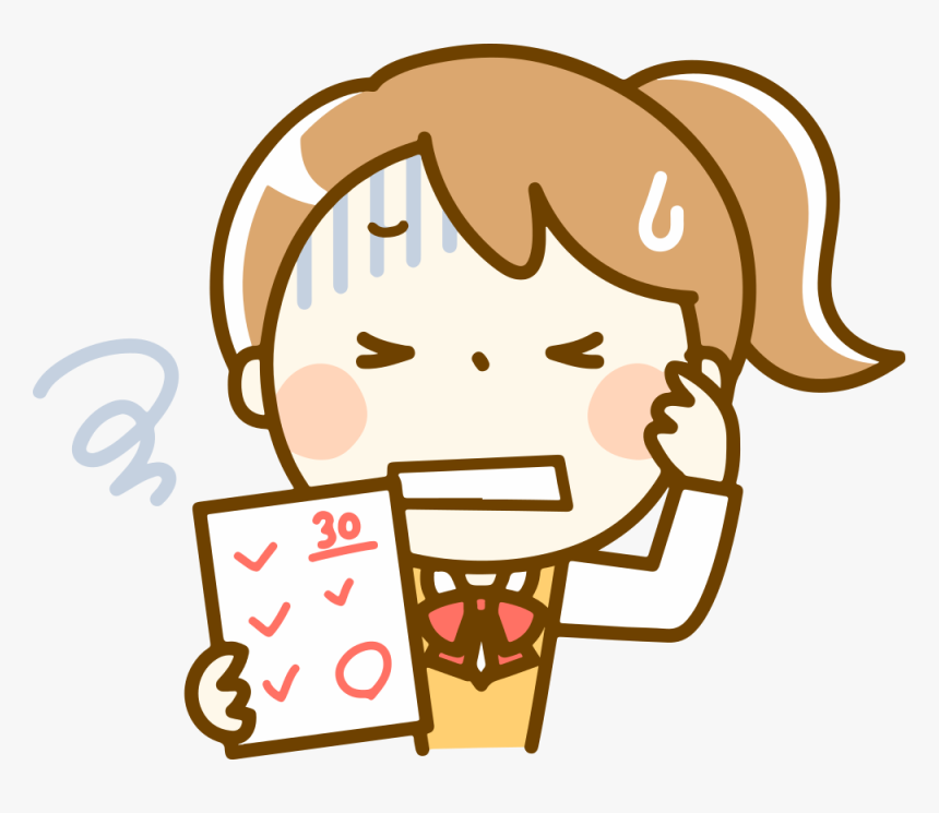 Bad Grade - Girl Listening To Music Clipart, HD Png Download