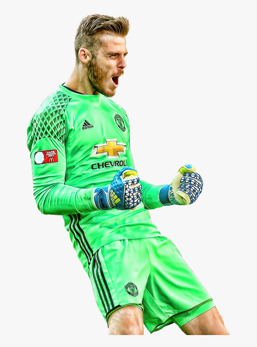 Football Messi De David Sport Player Gea Clipart - David De Gea Png, Transparent Png