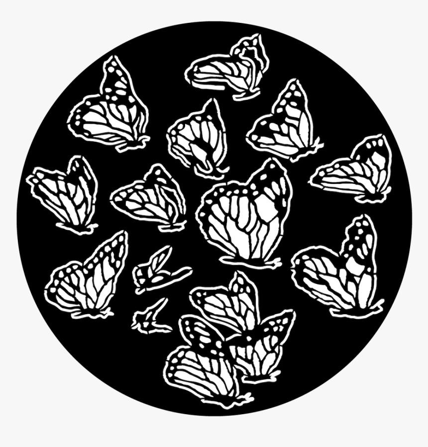 Apollo Butterfly Group - Butterfly Gobo, HD Png Download
