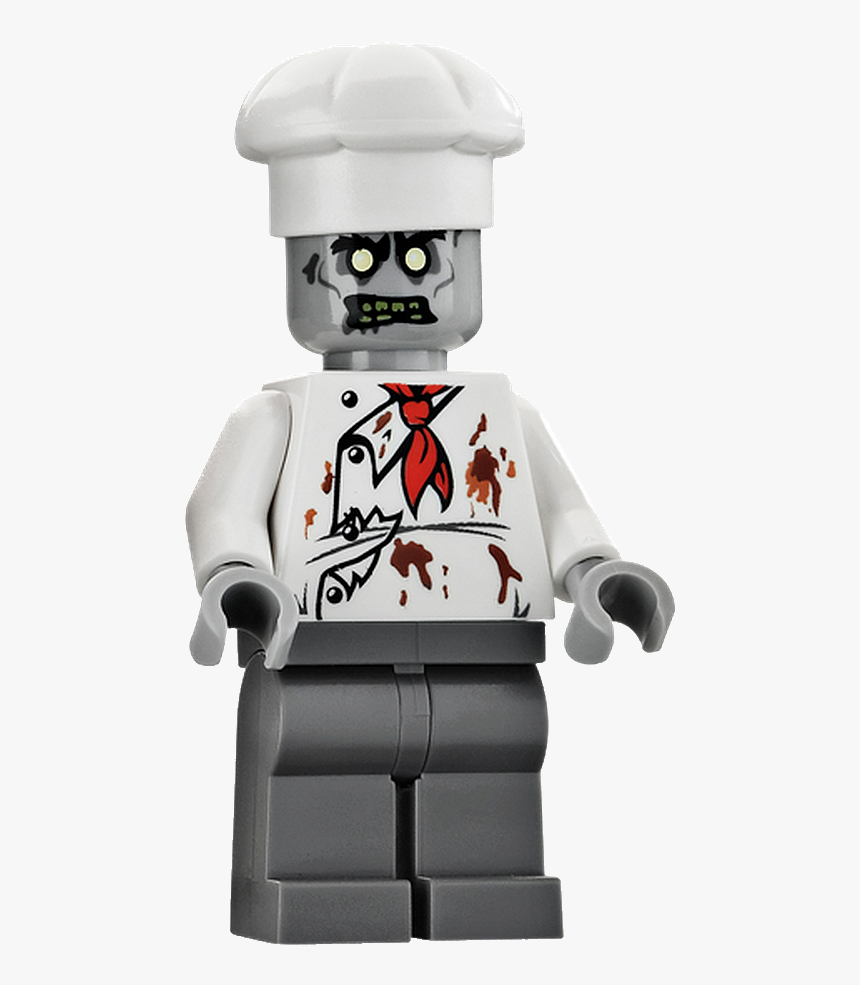 Legos Transparent Zombie - Lego Monster Fighters Zombie Chef, HD Png Download