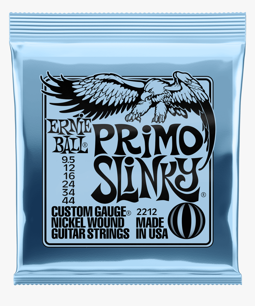 Primo Slinky Nickel Wound Electric Guitar Strings - Ernie Ball Primo Slinky, HD Png Download