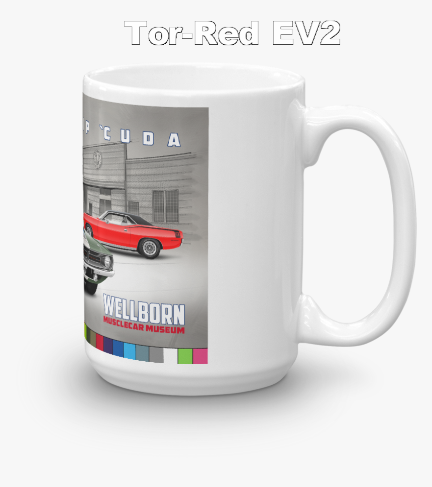 Tor Red Ev2 Mockup Handle On Right 15oz - Mug, HD Png Download