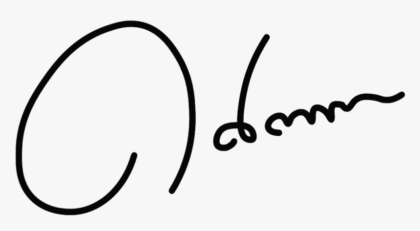 Signature Adam Bond, HD Png Download