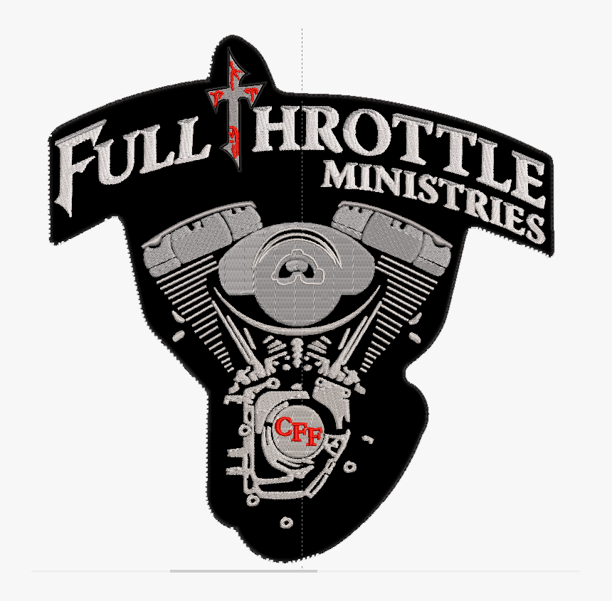 Full Throttle Ministries Reworked Patch - Emblem, HD Png Download