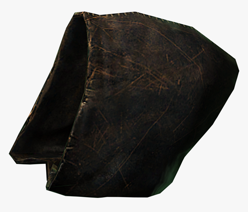 Elder Scrolls - Skyrim Leather Hood, HD Png Download