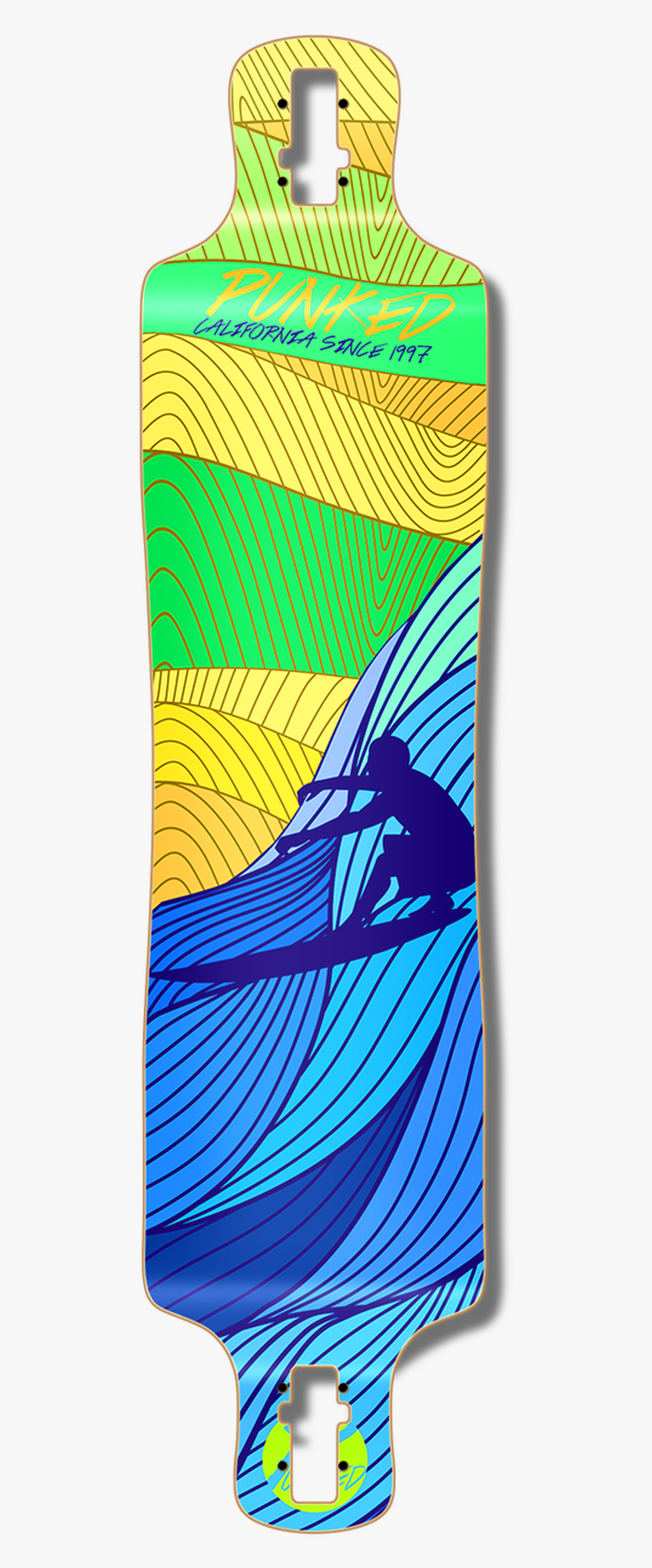 Lowrider Longboard Deck - Longboard, HD Png Download