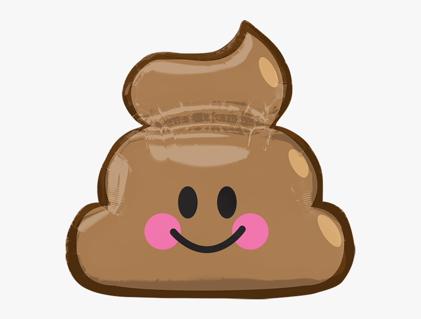 Main Product Photo - Party City Poop Emoji Balloon, HD Png Download