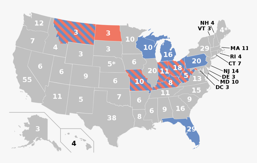 Trump Vs Warren Polls, HD Png Download