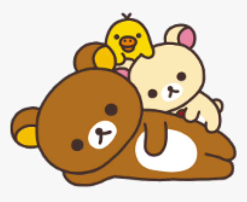 #kiiroitori #rilakkuma #korilakkuma #lazy #kawaii #freetoedit - 鬆弛 熊, HD Png Download