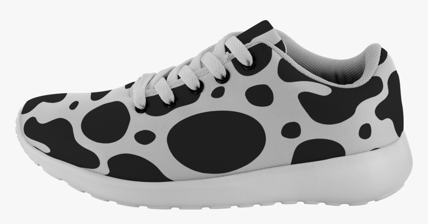 Cow Print Running Shoes, HD Png Download
