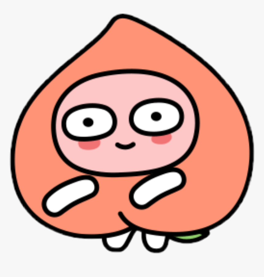 Kakao Friends Png - Kakao Friends Peach Png, Transparent Png