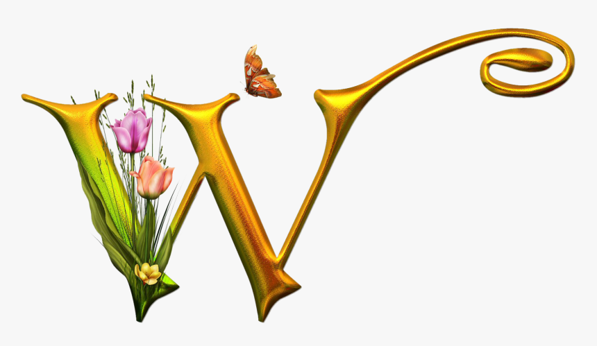 Blindada Por Deus Alfabeto Borboleta E Flores, HD Png Download