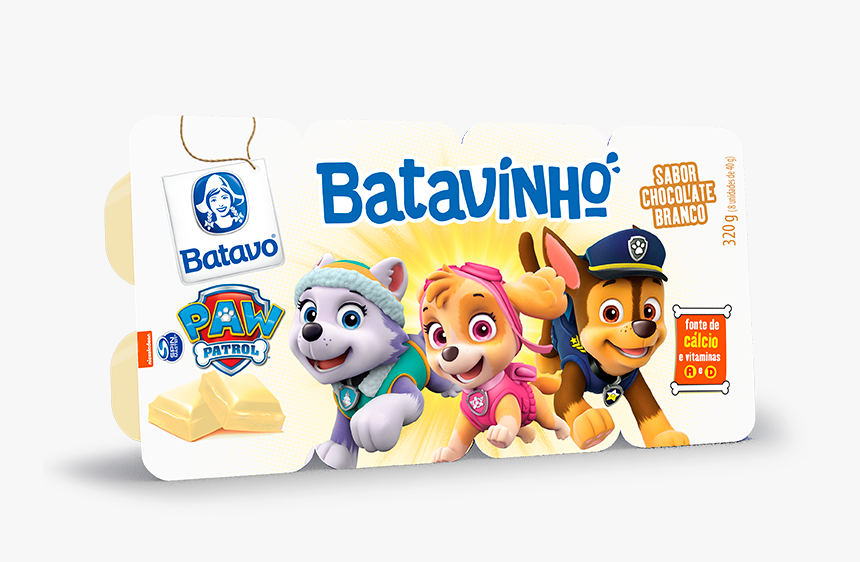 Sobremesa Batavo Chocolate Branco, HD Png Download