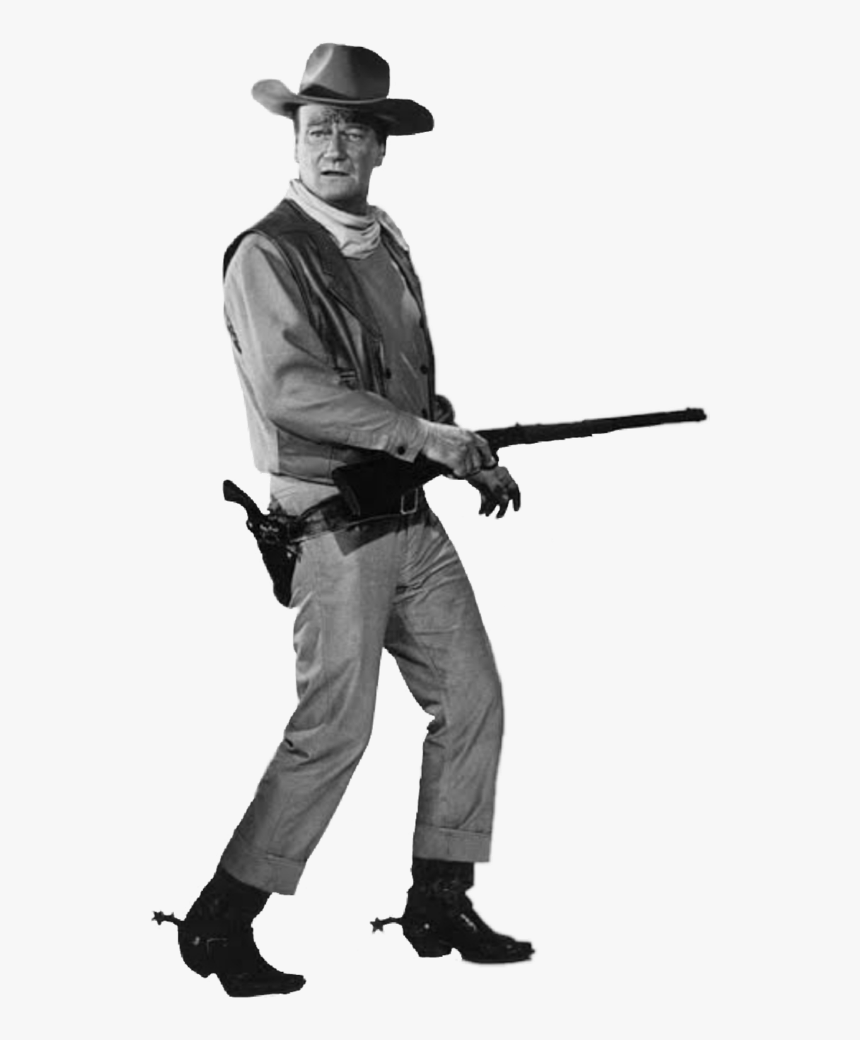 #john Wayne @tracymarshall33 - Racist Cowboy, HD Png Download