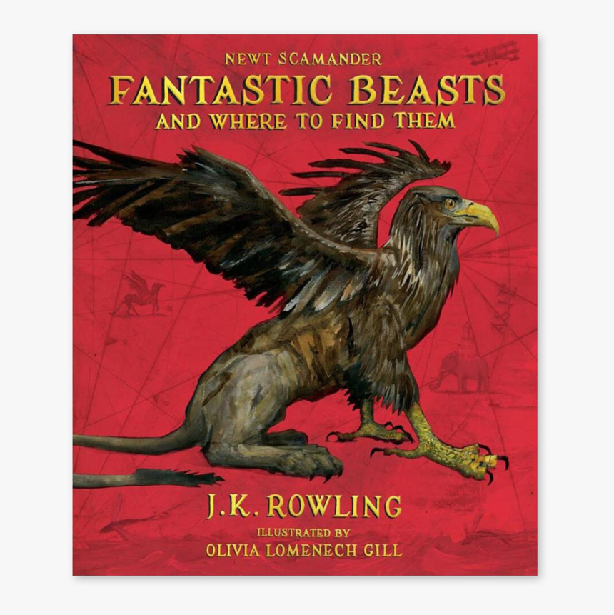 Fantastic Beasts And Where To Find Them Book Illustrated, HD Png Download