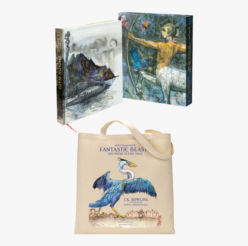 Media Of Fantastic Beasts And Where To Find Them Deluxe - Fantastic Beasts And Where To Find Them Deluxe Illustrated, HD Png Download